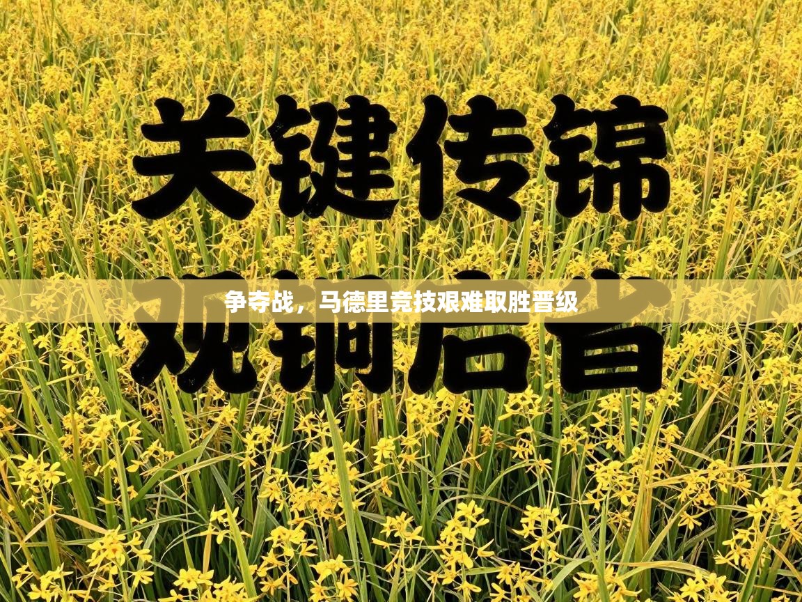 争夺战，马德里竞技艰难取胜晋级  第2张